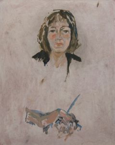 Gilbert Adams FRPS (1906-1996) - Mid 20th Century Oil, Portrait