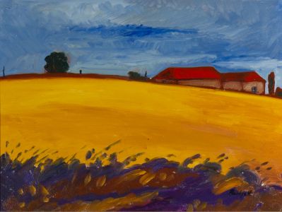 Contemporary Oil - Farmland