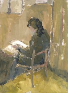 Gilbert Adams FRPS (1906-1996) - Mid 20th Century Oil, Reading