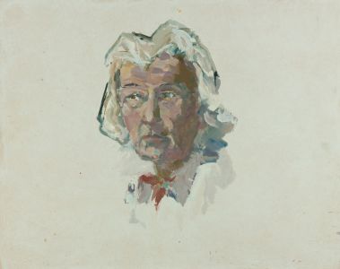 Gilbert Adams FRPS (1906-1996) - Mid 20th Century Oil, Portrait of a Woman