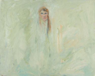 Gilbert Adams FRPS (1906-1996) - Mid 20th Century Oil, Head of a Woman