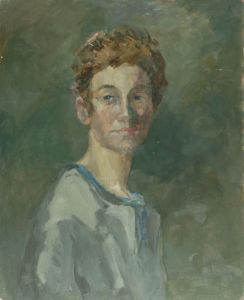 Gilbert Adams FRPS (1906-1996) - Mid 20th Century Oil, Portrait of a Man