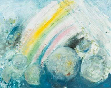Gilbert Adams FRPS (1906-1996) - Mid 20th Century Oil, Abstract Composition