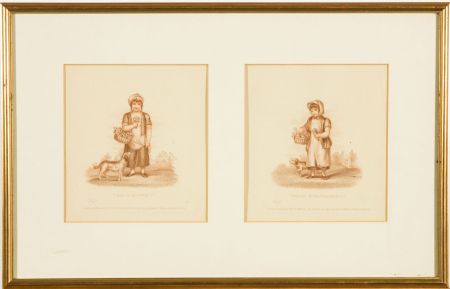 Early 20th Century - Set of Six Framed J. Fuller Engravings