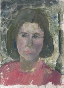 Gilbert Adams FRPS (1906-1996) - Mid 20th Century Oil, Portrait of a Woman