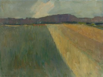 Gilbert Adams FRPS (1906-1996) - Mid 20th Century Oil, Fields