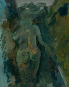 Gilbert Adams FRPS (1906-1996) - Mid 20th Century Oil, Nude Study