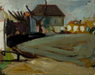 Gilbert Adams FRPS (1906-1996) - Mid 20th Century Oil, Harbourside