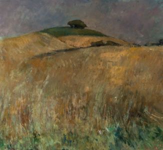 Gilbert Adams FRPS (1906-1996) - Mid 20th Century Oil, Hilled Landscape