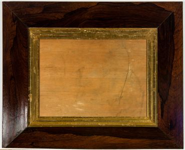 Early 20th Century Picture Frame - Dark Wood and Gilt Picture Frame