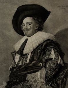 Petrus Johannes Arendzen - Late 19th Century Etching, The Laughing Cavalier