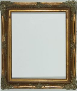 Small Early 20th Century Ornate Gilt Frame