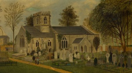 Late 19th Century Oil - Hempstead Church, N.E. Kent