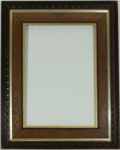 Mid 20th Century Dark Wood Decorative Frame