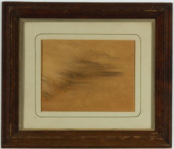Pair Early 20th Century Stained Oak Picture Frames