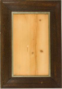 Pair of Mid 20th Century Dark Oak Frames