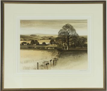 Kathleen Caddick (b.1937) - Limited Edition Signed Etching, The Ridgeway