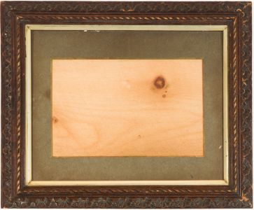 Early 20th Century Carved Soft Wood Frame