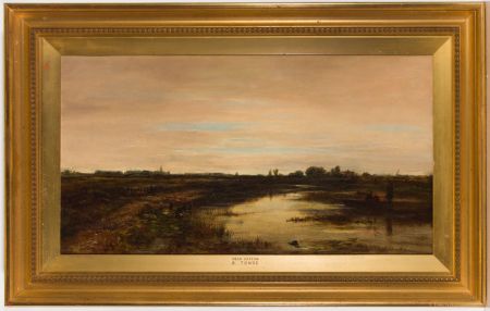 Robert Tonge (1823-1856) - Fine Signed 1851 Oil, Near Sefton