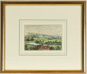 Henry Longueville Graham - Framed Late 19th Century Watercolour, Landscape View