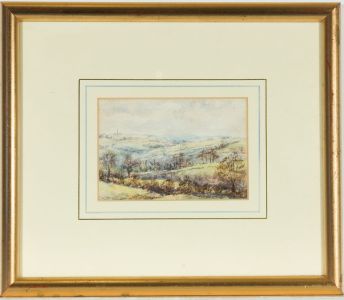 Henry Longueville Graham - Framed 1895 Watercolour, Wellow