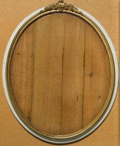 Oval Gilt Frame - Mid 20th Century Oval Gilt Picture Frame