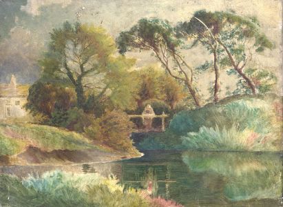 Five 19th Century English School Oil on Canvas Landscapes for Restoration