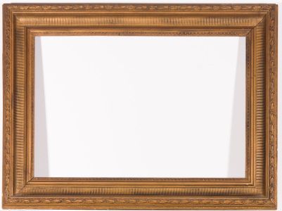 Mid 20th Century Greek Key Leaf & Berry Gilt Frame