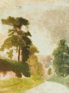 For restoration 19th Century Oil - Summer Landscape
