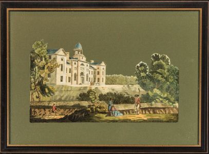 English School Late 19th Century Watercolour - Panoramic Classical Landscape