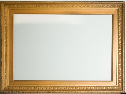 Large Mid 20th Century Ornate Gilt Picture Frame