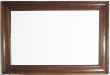 Early 20th Century Ogee Oak Picture Frame