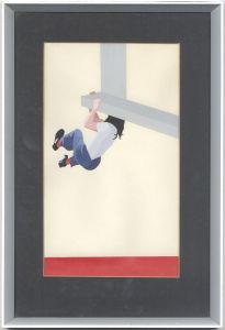 Elizabeth Masterman - Contemporary Gouache, Don't Fall I
