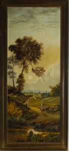 Pair of 1886 Oils - Rural Landscapes
