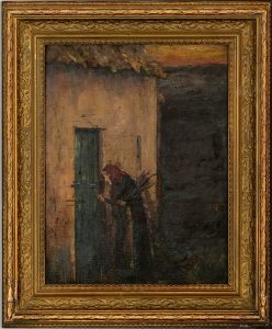 Framed Late 19th Century Oil - Bundle of Sticks