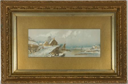 Mid 20th Century Ornate Gilt Picture Frame