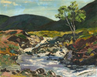 Jean Morgan - Mid 20th Century Acrylic, Gley Lyon, Perth, Scotland