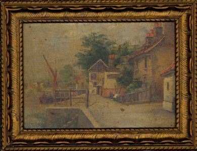 F. Croxford - Signed and Framed 19th Century Oil, Harbourside