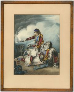 19th Century Watercolour - After Battle