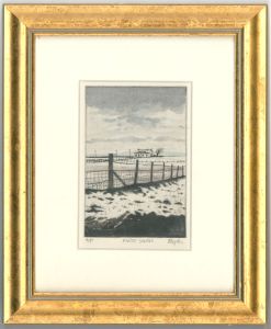 Hugh Bryden (b.1950) - Signed Artist's Proof Contemporary Drypoint, First Snow