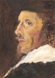 Jean Dryden Alexander (1911-1994) - 1980 Oil, After Frans Hals