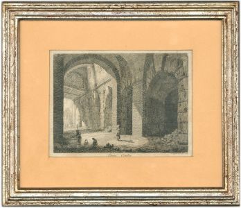 Antonio Acquaroni - Framed Early 19th Century Etching, Curio Ostilia