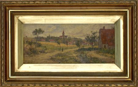 Elias Mollineaux Bancroft (1846-1924) - Signed 1895 Oil, Bavarian Landscape