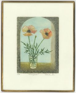 Rosa Ballester - Original 1984 Etching, Amapola