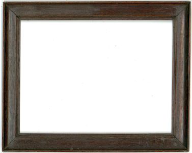 20th Century Dark Stained Oak Picture Frame