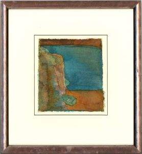 Jennifer Dagworthy - 2005 Watercolour, Minehead Harbour Steps
