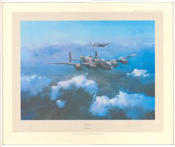 Robert Taylor - Signed and Framed 1979 Lithograph, Lancaster