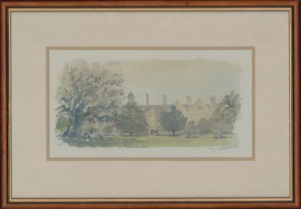 Sir Hugh Casson (1910-1999) - Contemporary Digital Print, Wadham College Oxford