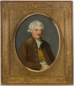 Ornately Framed Late 19th Century Oil - Portrait of an 18th Century Gentleman