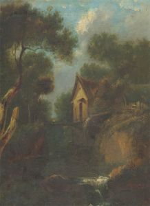Late 19th Century Oil - The Rural Cottage